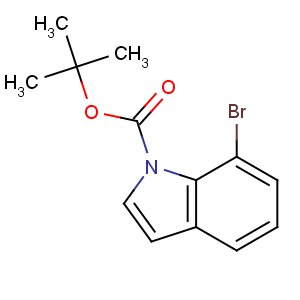 CAS No:868561-17-5 tert-butyl 7-bromoindole-1-carboxylate