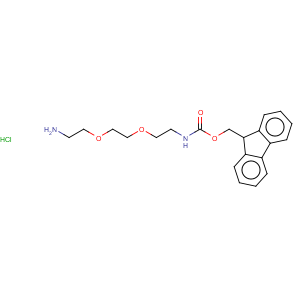 CAS No:868599-73-9 Carbamic acid,[2-[2-(2-aminoethoxy)ethoxy]ethyl]-, 9H-fluoren-9-ylmethyl ester,monohydrochloride (9CI)