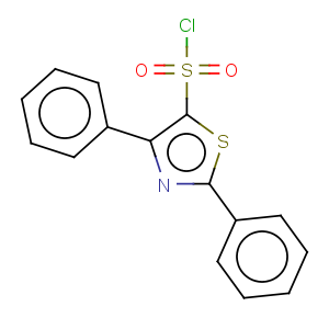 CAS No:868755-57-1 5-Thiazolesulfonylchloride, 2,4-diphenyl-