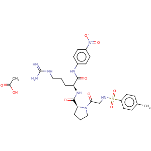 CAS No:86890-95-1 n-p-tosyl-gly-pro-arg p-nitroanilide acetate salt