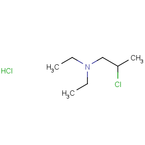 CAS No:869-25-0 1-Propanamine,2-chloro-N,N-diethyl-, hydrochloride (1:1)