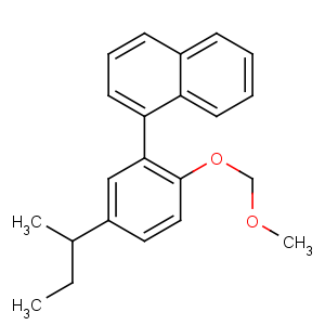 CAS No:869336-04-9 1-[5-butan-2-yl-2-(methoxymethoxy)phenyl]naphthalene