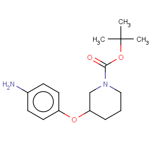 CAS No:869663-61-6 3-(4-AMINO-PHENOXY)-PIPERIDINE-1-CARBOXYLIC ACID TERT-BUTYL ESTER