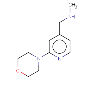 CAS No:869901-11-1 4-Pyridinemethanamine,N-methyl-2-(4-morpholinyl)-