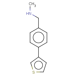 CAS No:869901-17-7 Benzenemethanamine,N-methyl-4-(3-thienyl)-