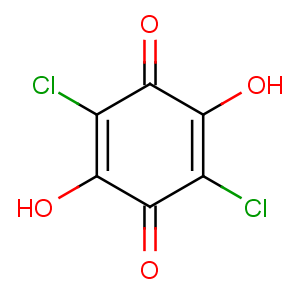 CAS No:87-88-7 2,5-dichloro-3,6-dihydroxycyclohexa-2,5-diene-1,4-dione