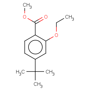 CAS No:870007-39-9 4-tert-butyl-2-ethoxy-benzoic acid methyl ester