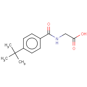 CAS No:87015-91-6 (4-tert-Butyl-benzoylamino)-acetic acid