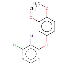 CAS No:870257-96-8 4-chloro-6-(3,4-dimethoxyphenoxy)-5-pyrimidinamine