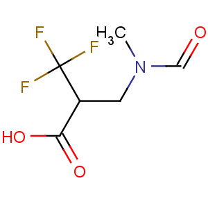 CAS No:870703-89-2 Propanoic acid,3,3,3-trifluoro-2-[(formylmethylamino)methyl]-