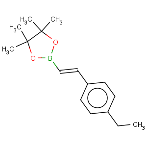 CAS No:870717-91-2 1,3,2-Dioxaborolane,2-[(1E)-2-(4-ethylphenyl)ethenyl]-4,4,5,5-tetramethyl-