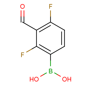 CAS No:870718-06-2 (2,4-difluoro-3-formylphenyl)boronic acid