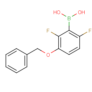 CAS No:870718-07-3 (2,6-difluoro-3-phenylmethoxyphenyl)boronic acid