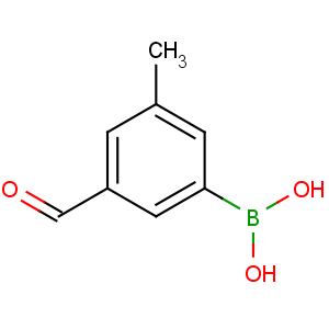 CAS No:870777-33-6 (3-formyl-5-methylphenyl)boronic acid