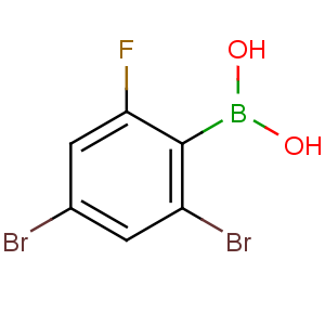 CAS No:870778-96-4 (2,4-dibromo-6-fluorophenyl)boronic acid