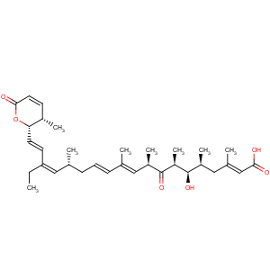 CAS No:87081-35-4 2,10,12,16,18-Nonadecapentaenoicacid,19-[(2S,3S)-3,6-dihydro-3-methyl-6-oxo-2H-pyran-2-yl]-17-ethyl-6-hydroxy-3,5,7,9,11,15-hexamethyl-8-oxo-,(2E,5S,6R,7S,9R,10E,12E,15R,16Z,18E)-