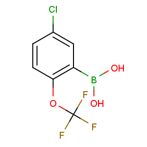 CAS No:870822-78-9 [5-chloro-2-(trifluoromethoxy)phenyl]boronic acid