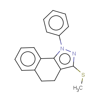 CAS No:871110-19-9 1H-Benz[g]indazole,4,5-dihydro-3-(methylthio)-1-phenyl-