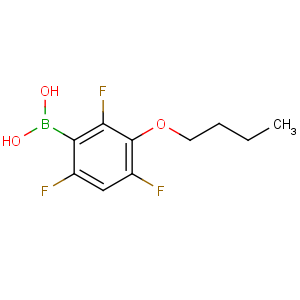 CAS No:871126-23-7 (3-butoxy-2,4,6-trifluorophenyl)boronic acid