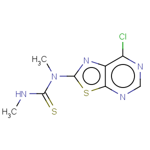 CAS No:871266-87-4 Thiourea,N-(7-chlorothiazolo[5,4-d]pyrimidin-2-yl)-N,N'-dimethyl-