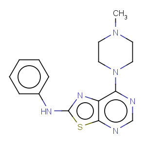 CAS No:871266-89-6 Thiazolo[5,4-d]pyrimidin-2-amine,7-(4-methyl-1-piperazinyl)-N-phenyl-