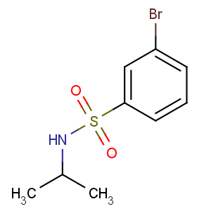 CAS No:871269-08-8 3-bromo-N-propan-2-ylbenzenesulfonamide