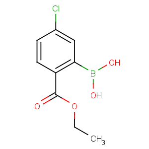 CAS No:871329-55-4 (5-chloro-2-ethoxycarbonylphenyl)boronic acid