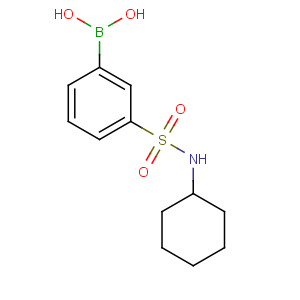 CAS No:871329-79-2 [3-(cyclohexylsulfamoyl)phenyl]boronic acid