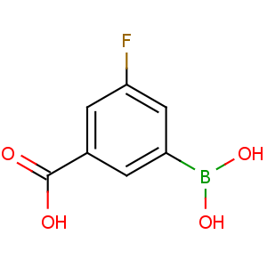 CAS No:871329-84-9 3-borono-5-fluorobenzoic acid