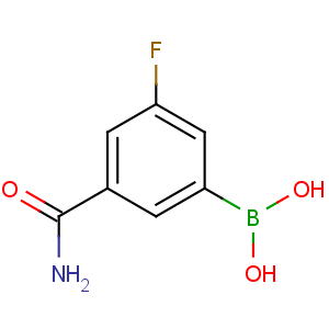 CAS No:871332-66-0 (3-carbamoyl-5-fluorophenyl)boronic acid