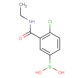 CAS No:871332-69-3 [4-chloro-3-(ethylcarbamoyl)phenyl]boronic acid