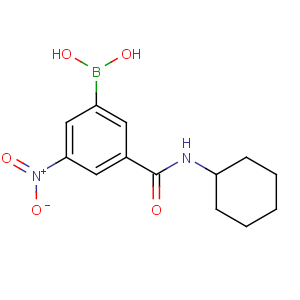 CAS No:871332-85-3 [3-(cyclohexylcarbamoyl)-5-nitrophenyl]boronic acid