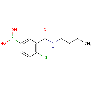 CAS No:871332-94-4 [3-(butylcarbamoyl)-4-chlorophenyl]boronic acid