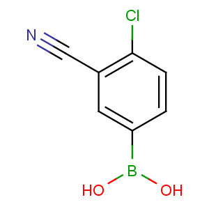 CAS No:871332-95-5 (4-chloro-3-cyanophenyl)boronic acid