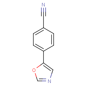 CAS No:87150-13-8 4-(1,3-oxazol-5-yl)benzonitrile