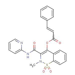 CAS No:87234-24-0 [2-methyl-1,1-dioxo-3-(pyridin-2-ylcarbamoyl)-1λ