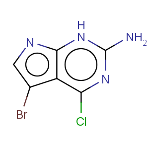 CAS No:873792-87-1 7H-Pyrrolo[2,3-d]pyrimidin-2-amine,5-bromo-4-chloro-