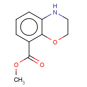 CAS No:873862-33-0 2H-1,4-Benzoxazine-8-carboxylicacid, 3,4-dihydro-, methyl ester