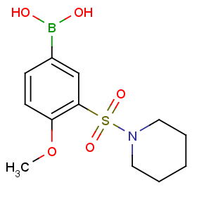 CAS No:874219-18-8 (4-methoxy-3-piperidin-1-ylsulfonylphenyl)boronic acid