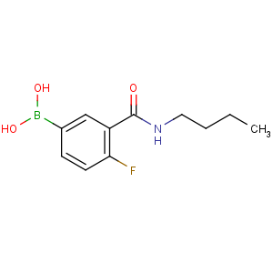 CAS No:874219-23-5 [3-(butylcarbamoyl)-4-fluorophenyl]boronic acid