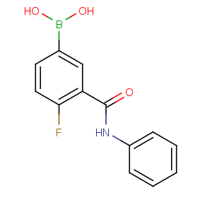 CAS No:874219-33-7 [4-fluoro-3-(phenylcarbamoyl)phenyl]boronic acid