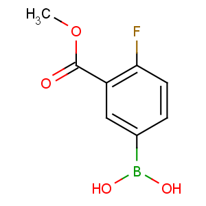 CAS No:874219-35-9 (4-fluoro-3-methoxycarbonylphenyl)boronic acid