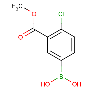 CAS No:874219-45-1 (4-chloro-3-methoxycarbonylphenyl)boronic acid