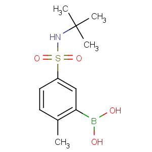 CAS No:874219-47-3 [5-(tert-butylsulfamoyl)-2-methylphenyl]boronic acid