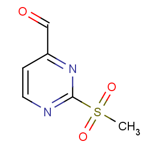CAS No:874279-27-3 2-methylsulfonylpyrimidine-4-carbaldehyde