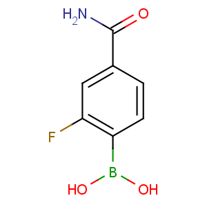CAS No:874289-22-2 (4-carbamoyl-2-fluorophenyl)boronic acid
