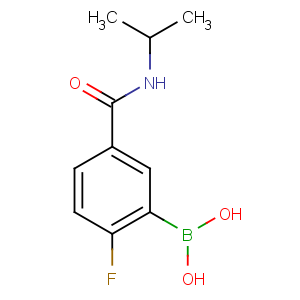 CAS No:874289-49-3 [2-fluoro-5-(propan-2-ylcarbamoyl)phenyl]boronic acid