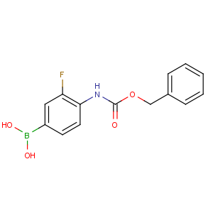 CAS No:874290-60-5 [3-fluoro-4-(phenylmethoxycarbonylamino)phenyl]boronic acid