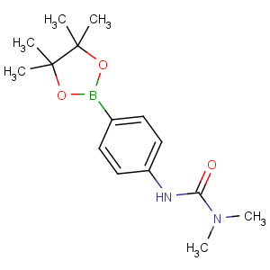 CAS No:874290-93-4 1,1-dimethyl-3-[4-(4,4,5,5-tetramethyl-1,3,<br />2-dioxaborolan-2-yl)phenyl]urea