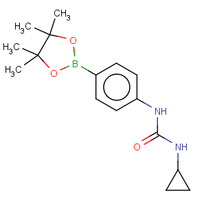 CAS No:874297-79-7 4-[(Cyclopropylcarbamoyl)amino]benzeneboronic acid, pinacol ester